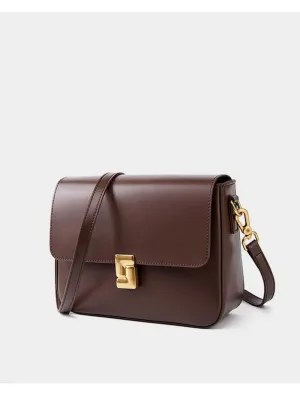 Genuine Leather Crossbody Shoulder Bag