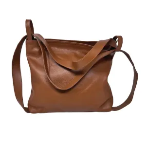 [GERMAN FUENTES] LEATHER TOTE & BACKPACK - CAMEL