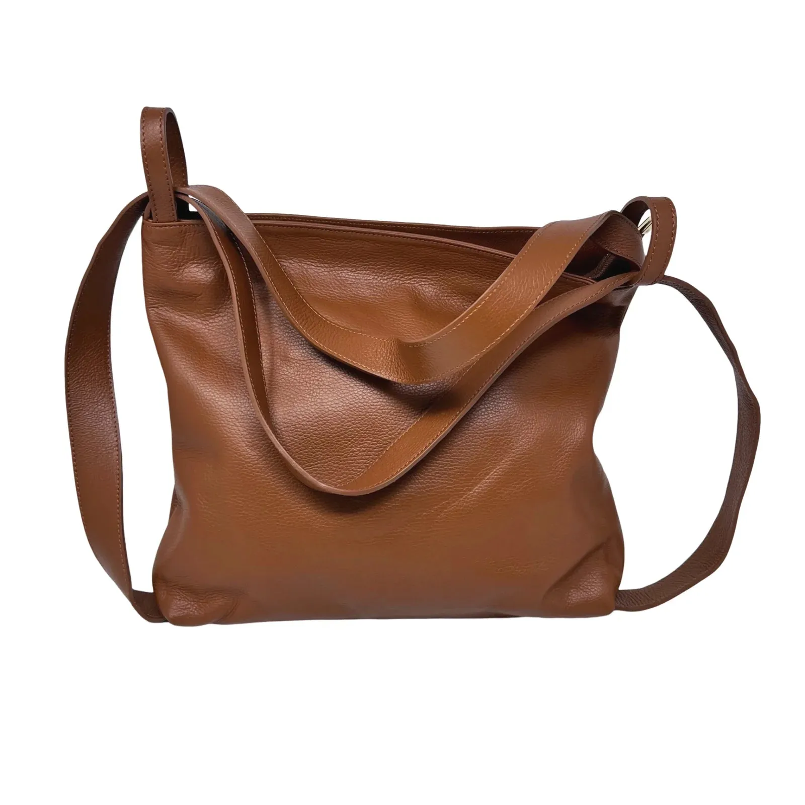 [GERMAN FUENTES] LEATHER TOTE & BACKPACK - CAMEL