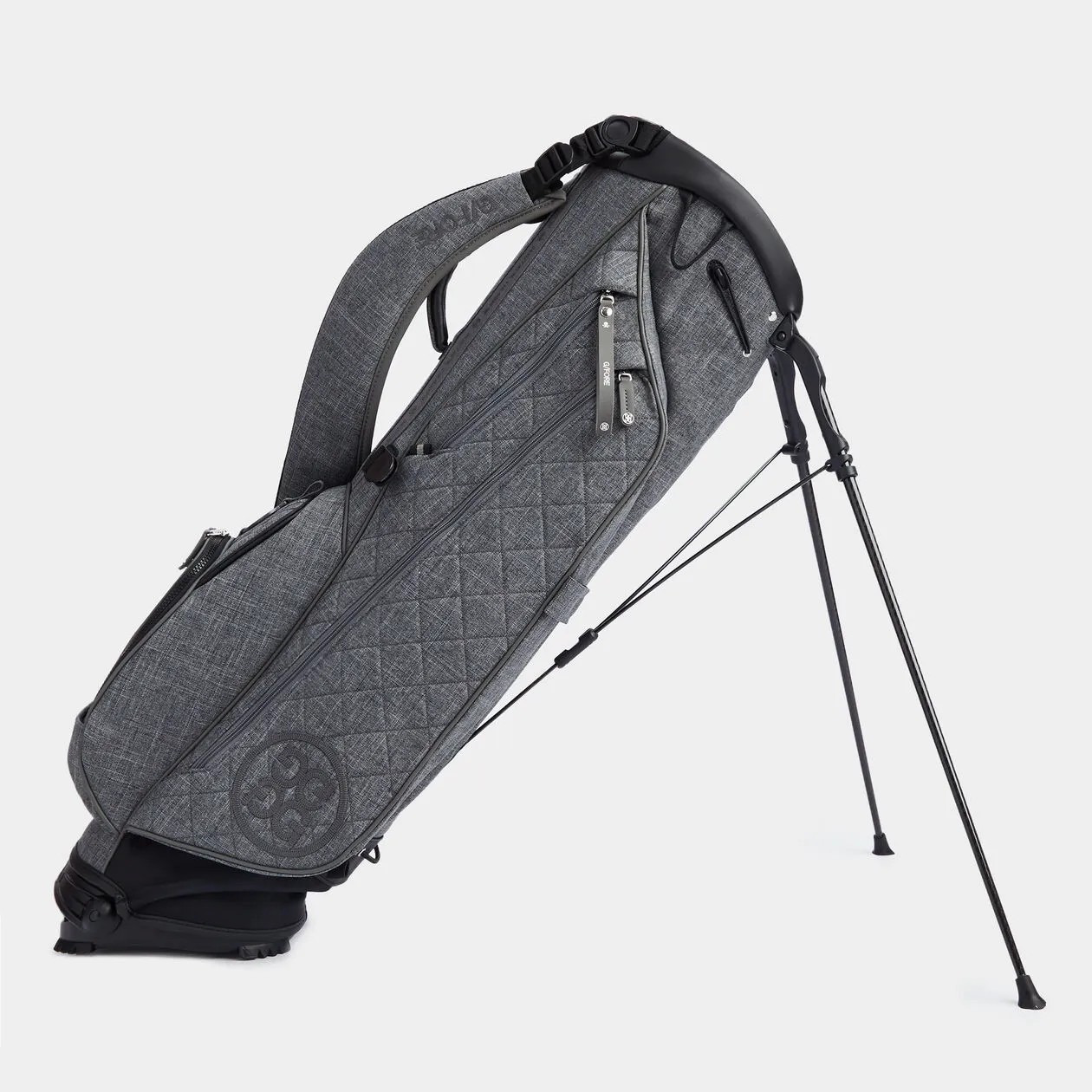 G/FORE Tech Melange Daytona Plus Golf Stand Bag Heather Grey