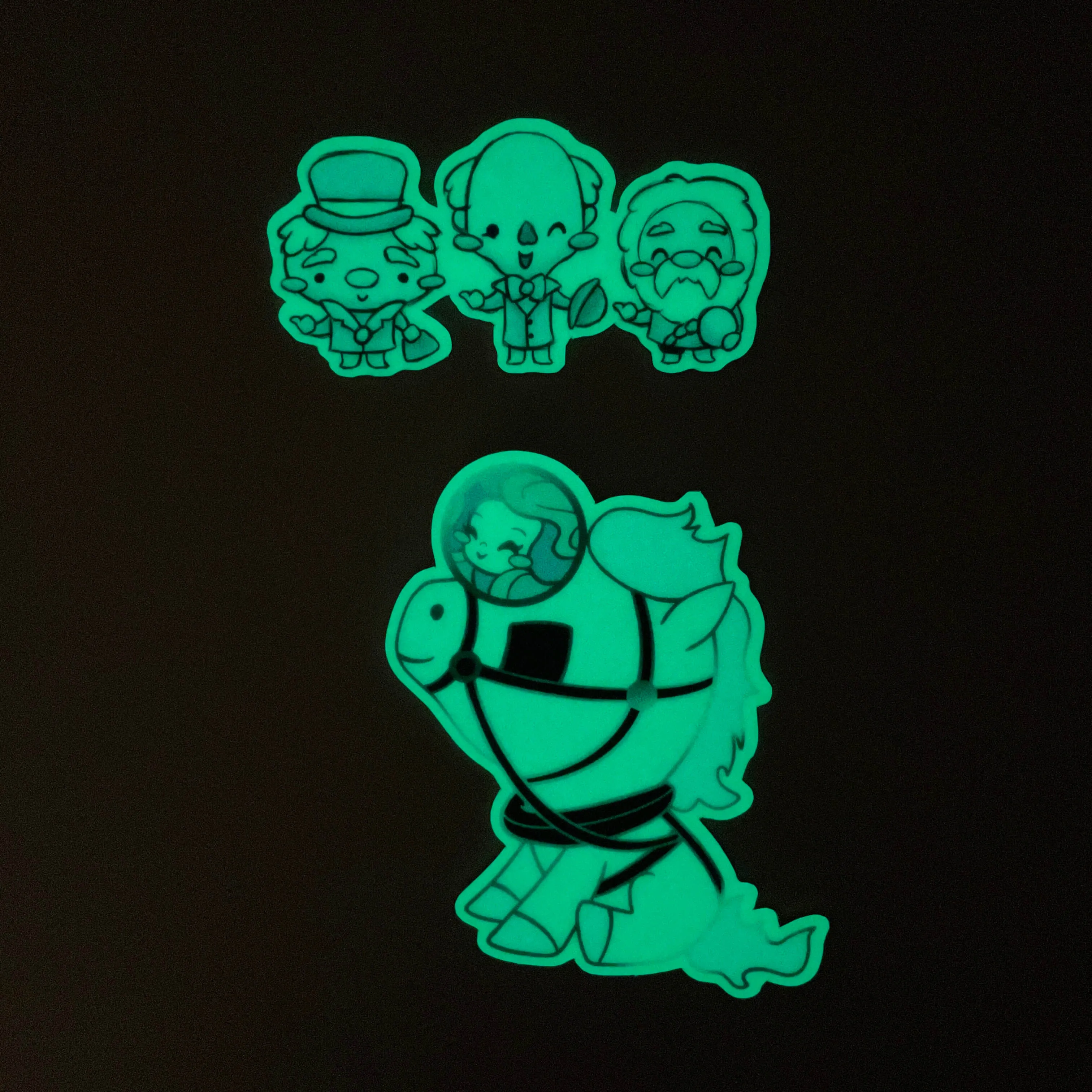 Ghosty Glow in the Dark Stickers