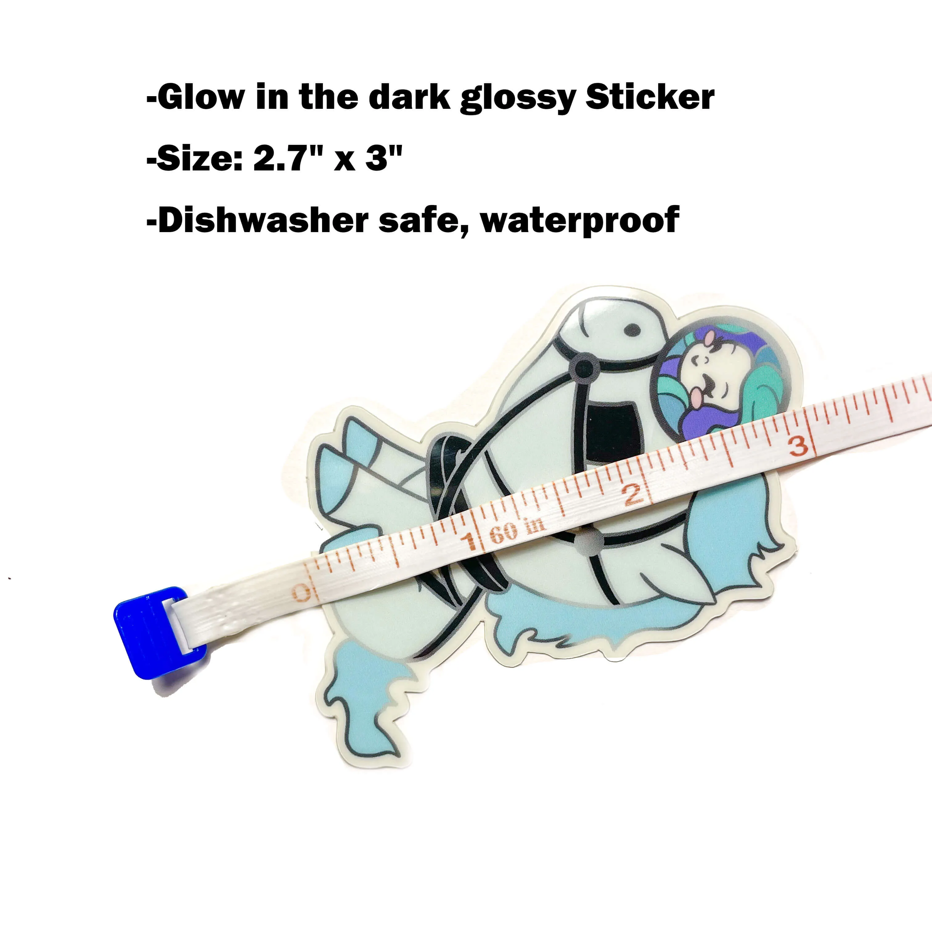 Ghosty Glow in the Dark Stickers