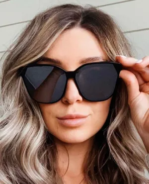 Gia Black Grey Sunglasses