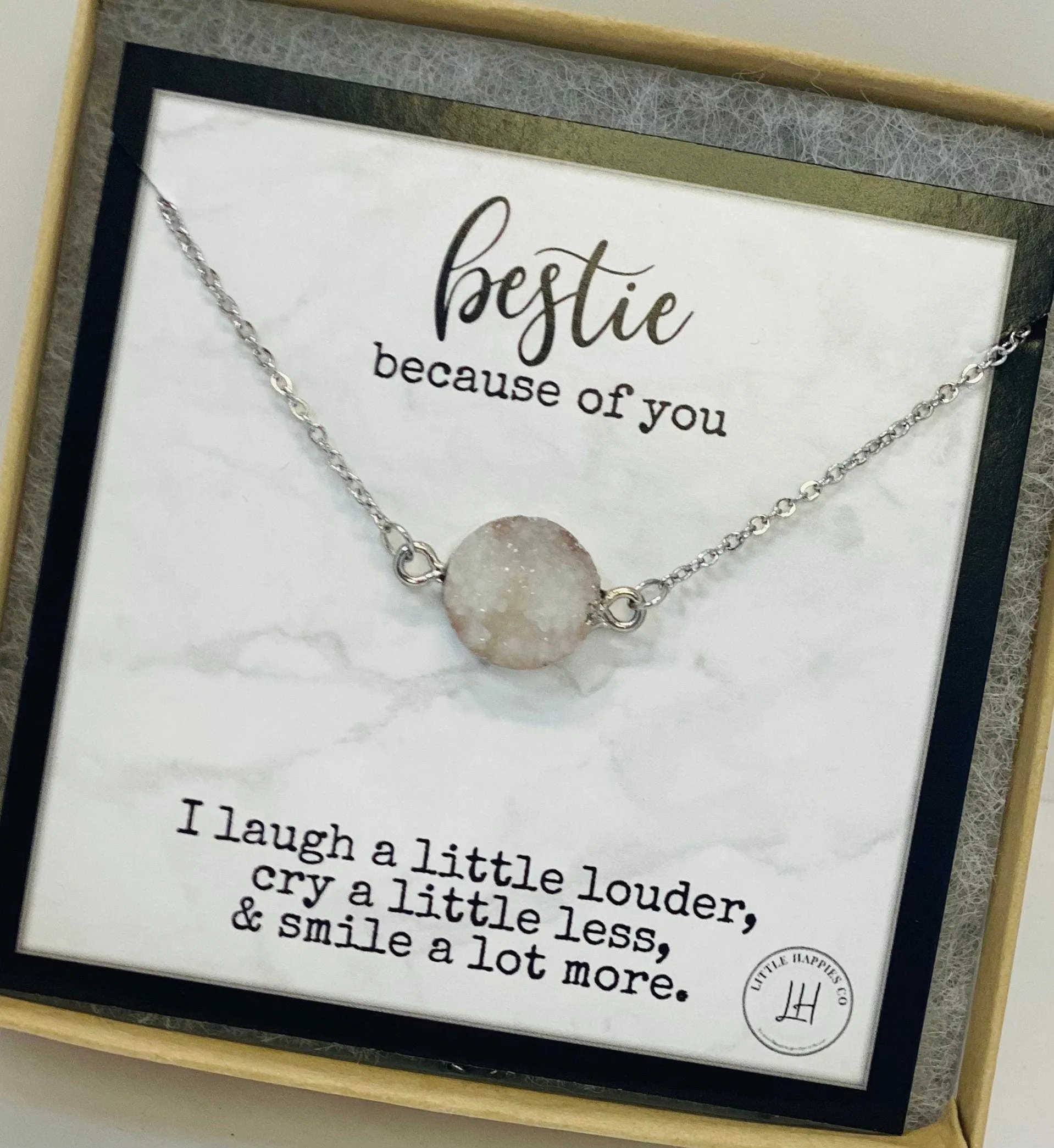 Gift for friends, friendship gift, friendship necklace, bestfriend Valentine gift, best friend gift, bestfriend necklace, bestie (02-001)