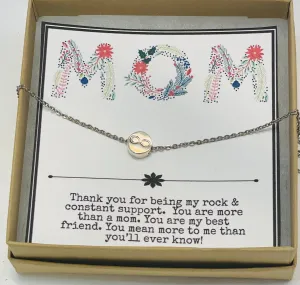 Gift for mom, Mother&#39;s Day gift, Gift from daughter, Mother daughter gift, Gift from child, gift for mom, Mothers day, Necklace, personalize