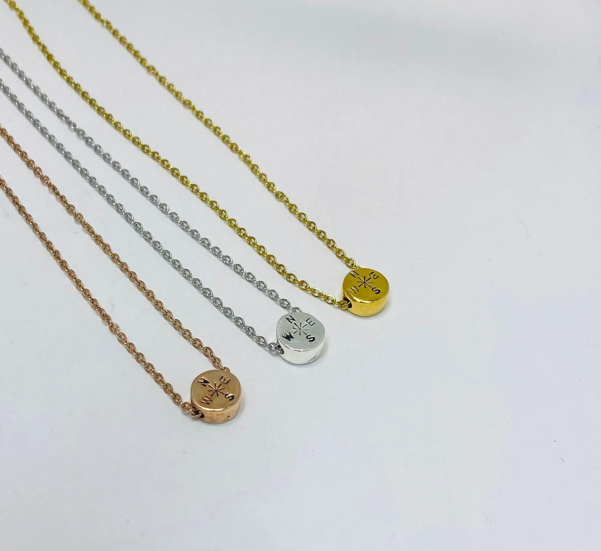 Gift for teacher, Teacher gift, Teacher appreication gift, gift from student, inexpensive teacher gift, compass necklace, teacher gifts