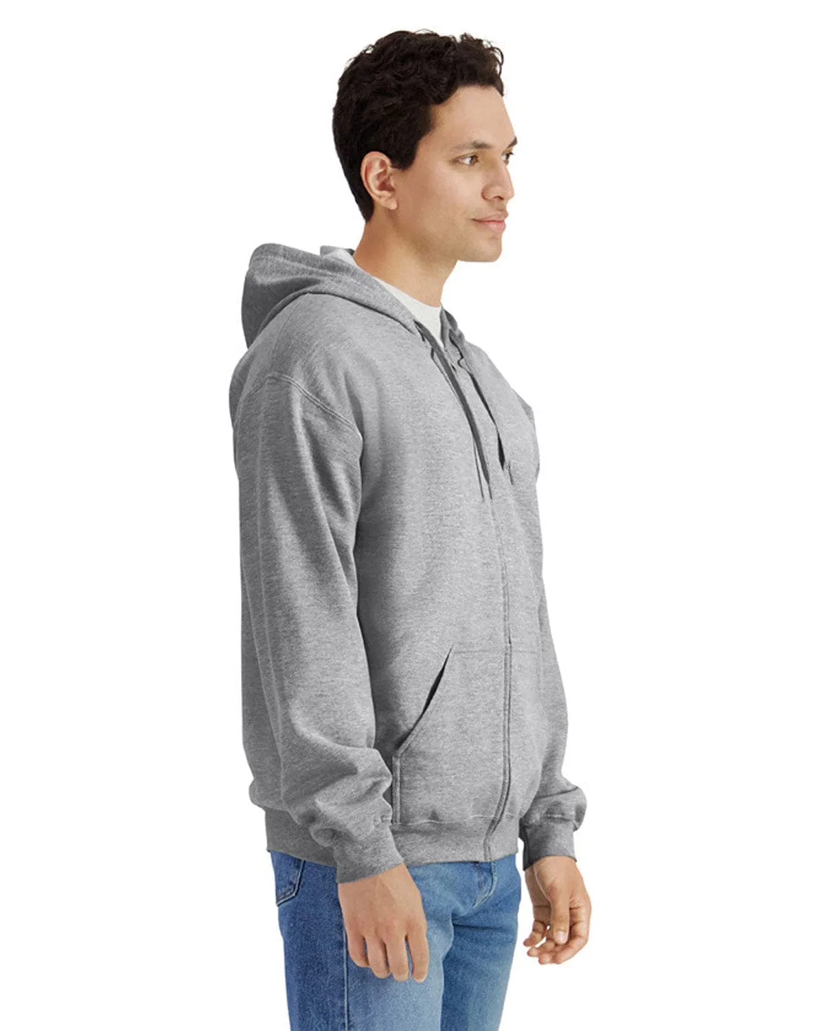 Gildan Softstyle Fleece Full-Zip Hooded Sweatshirt