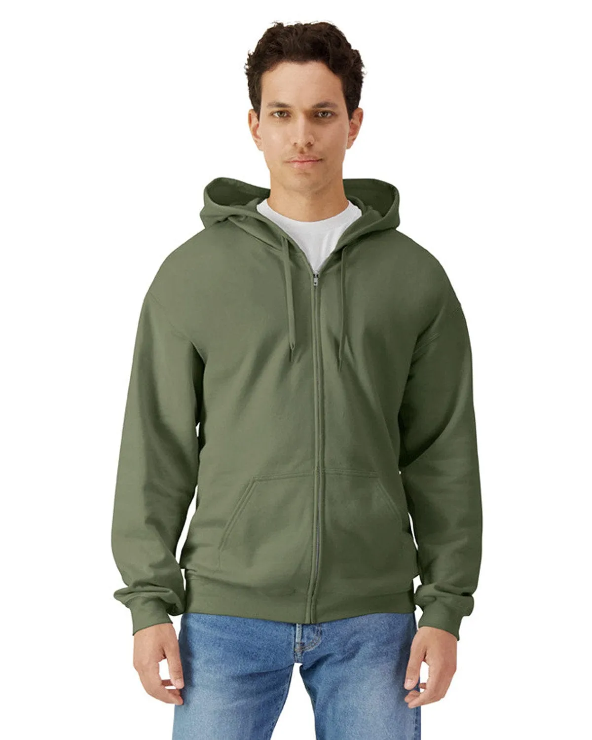 Gildan Softstyle Fleece Full-Zip Hooded Sweatshirt
