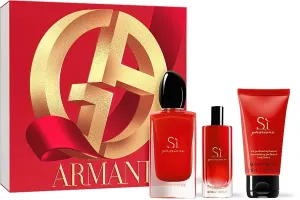 Giorgio Armani SI Passione EDP COFFRET 100ml  15ml  Body Lotion50ml