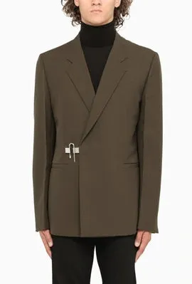 GIVENCHY - French LOVE LOCK Padlock Slim-Fit Notch Lapel Jacket - 44R