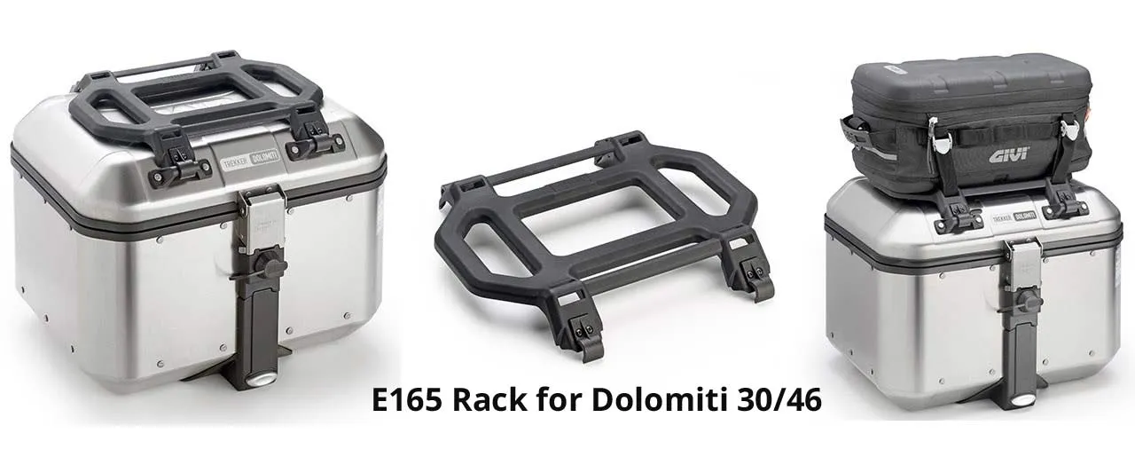 Givi DLM46 Dolomiti Top Box Silver 46 lt