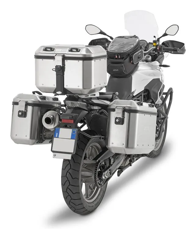 Givi DLM46 Dolomiti Top Box Silver 46 lt