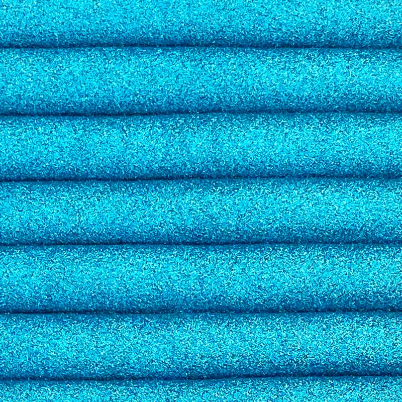 Glitter Mesh Sparkly Jumping Saddle Pad Turquoise