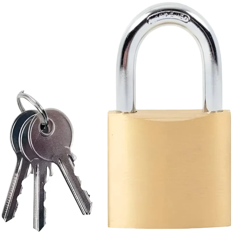GLO TOOL Brass Padlock 32mm (PLB-32C)