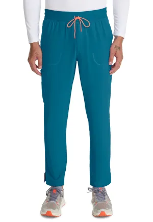 GNR8 IN200A Men's Drawstring Straight Leg Pants Caribbean Blue