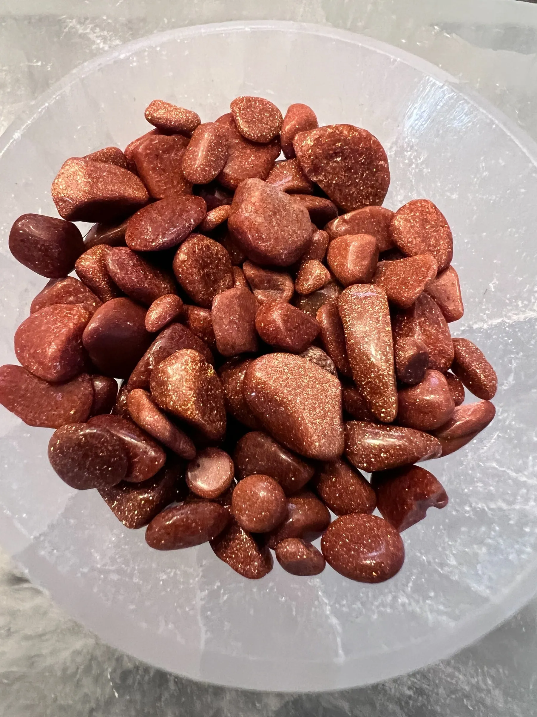 Goldstone Gemstone Chips