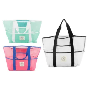 GOOD VIBES ULTIMATE MESH BEACH BAG ASSORTED COLOURS