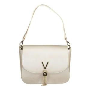 Gray Polyethylene Women Handbag