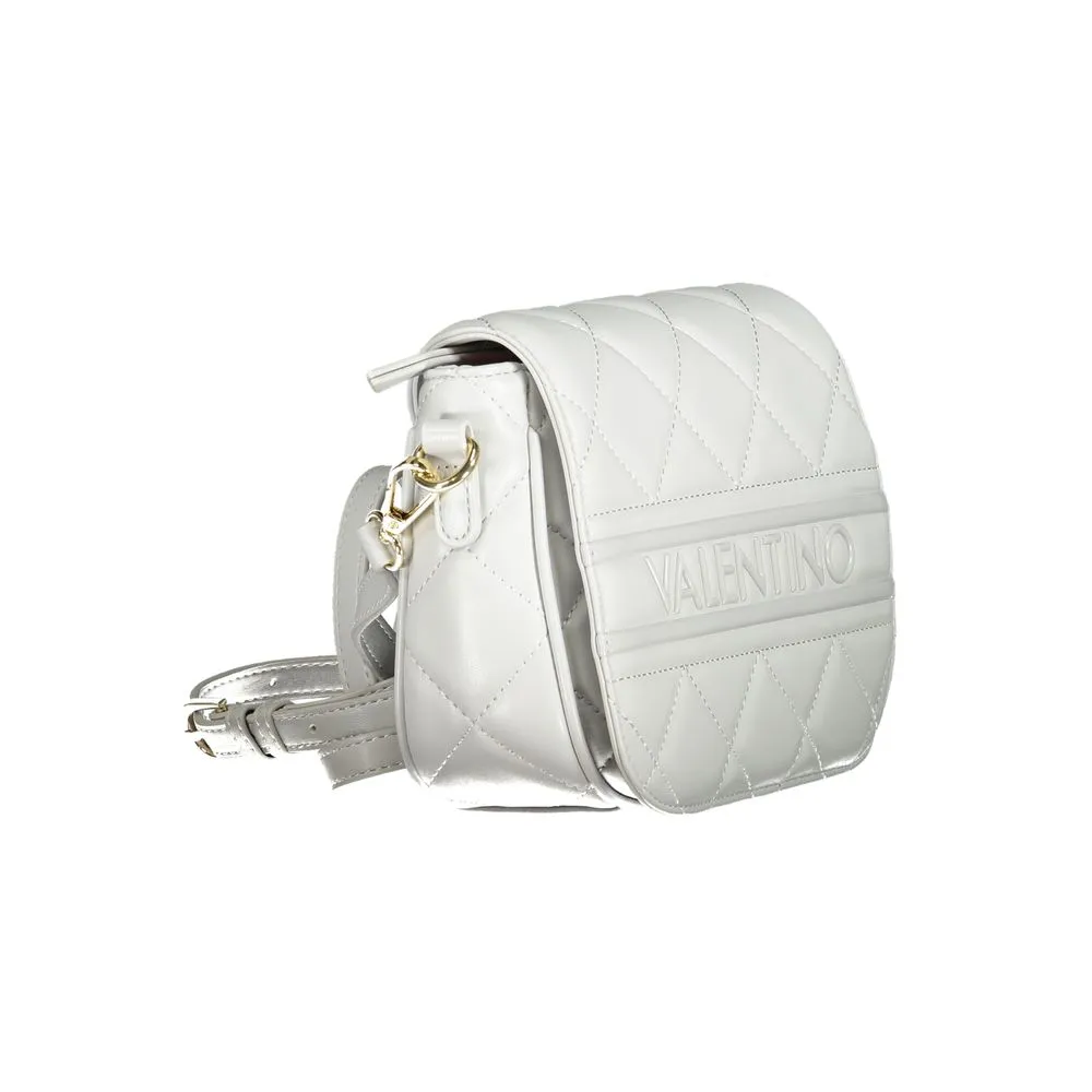 Gray Polyethylene Women Handbag
