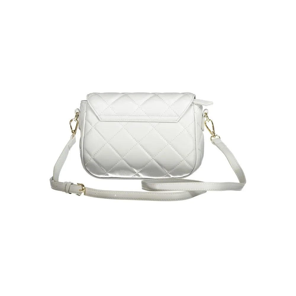 Gray Polyethylene Women Handbag