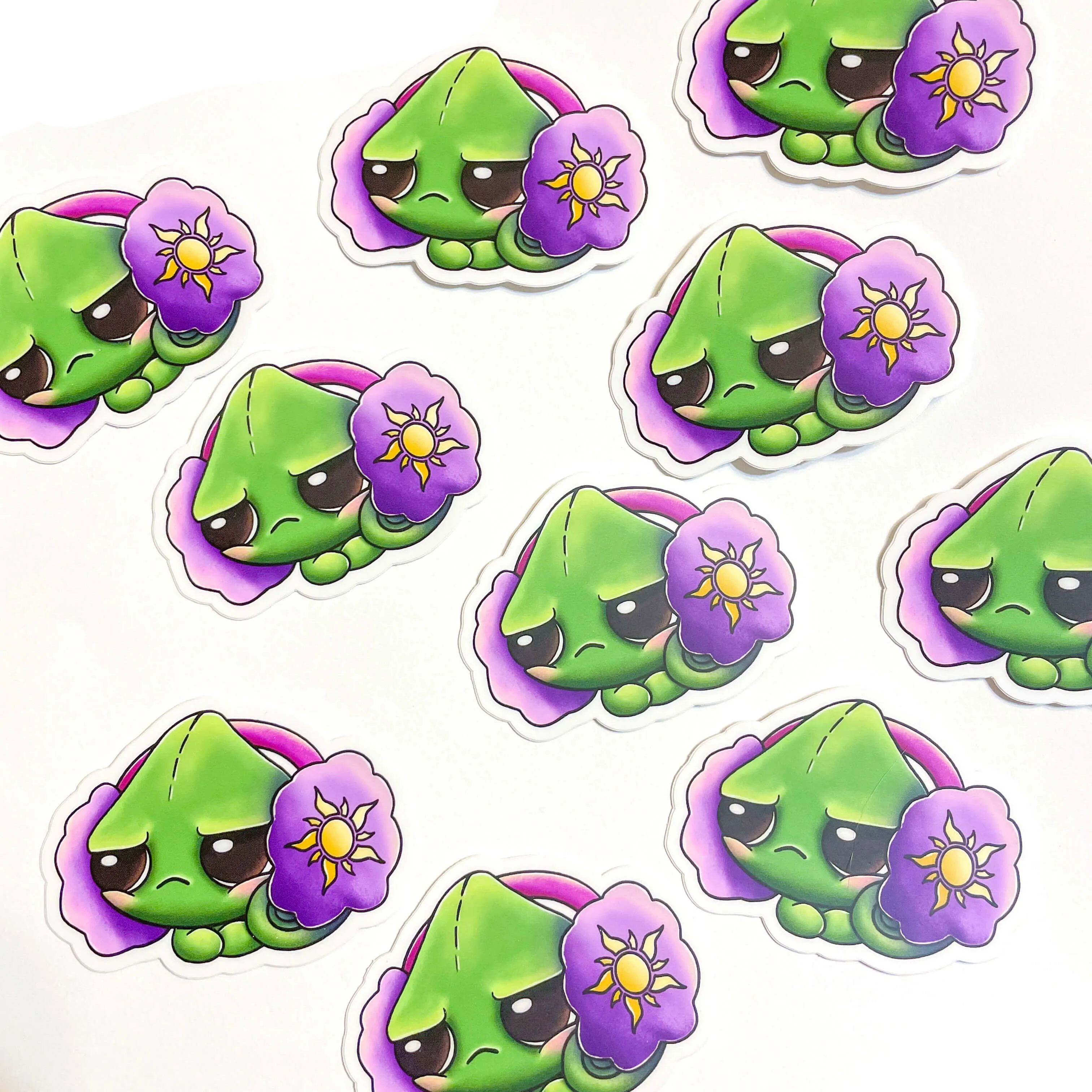 Grumpy Pascal Vinyl Sticker