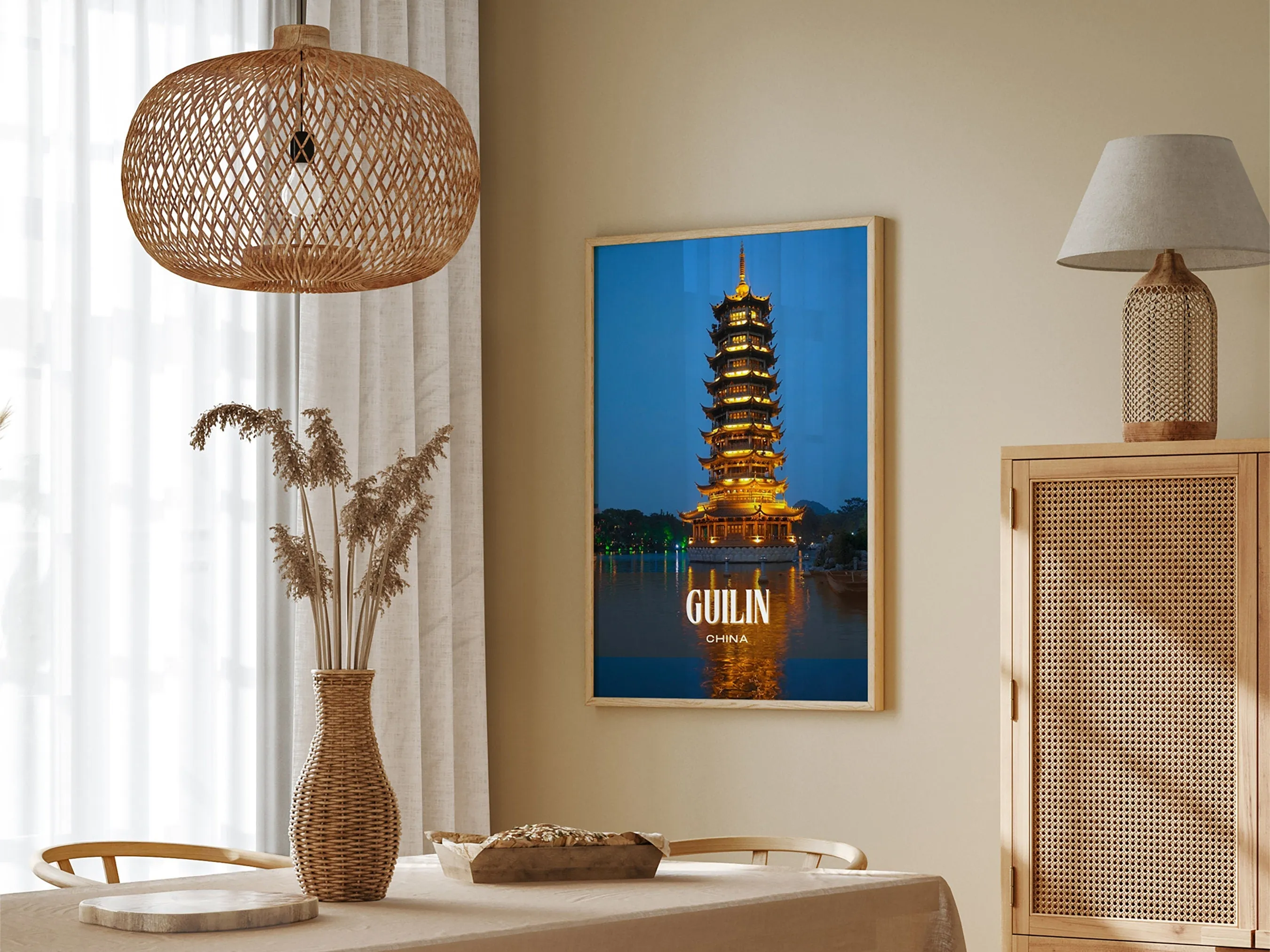 Guilin Retro Wall Art, China