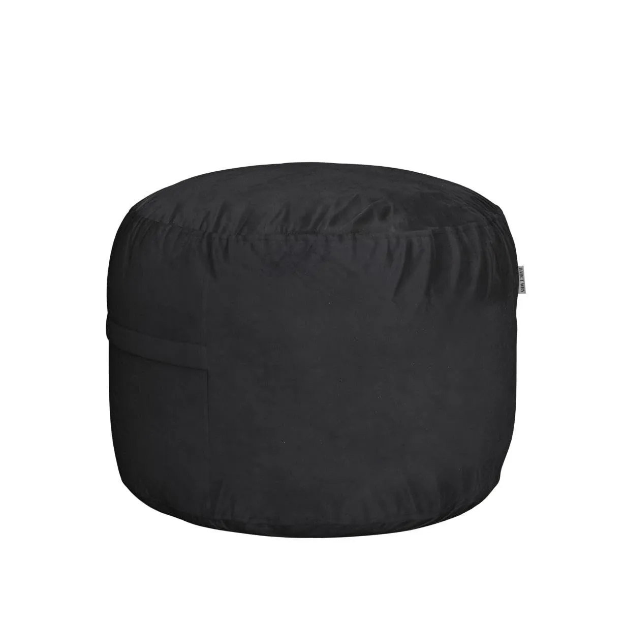 HABUTWAY Bean Bag Chair, 3Ft Luxurious Velvet Ultra with Rebound Memory Foam  Lazy Sofa