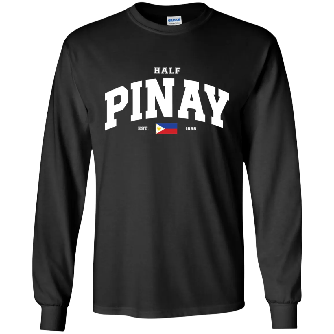 Half Pinay Youth Long Sleeve T-Shirt