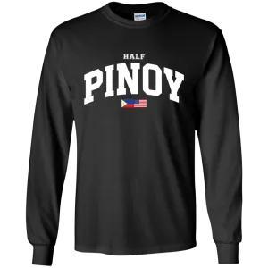 Half Pinoy FILAM Flag Youth Long Sleeve T-Shirt