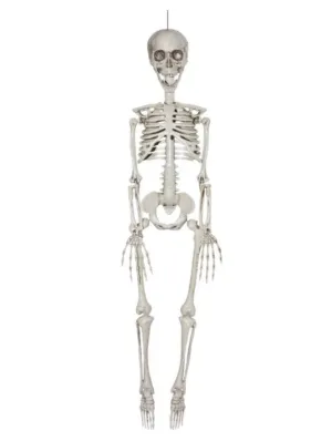Halloween White Faux Skeleton Decoration