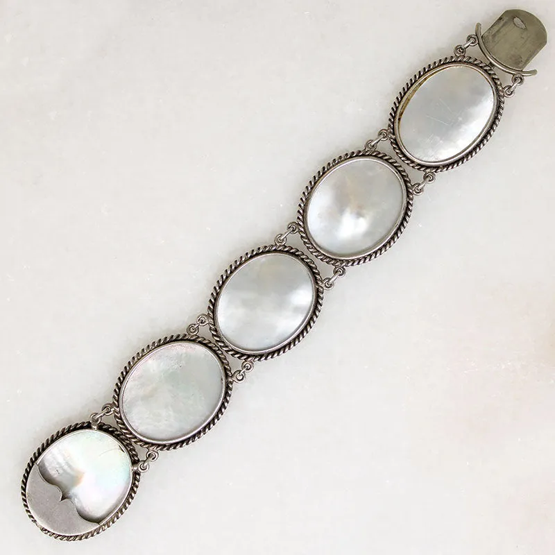 Hand Painted 19th Century Grand Tour Souvenir Bracelet