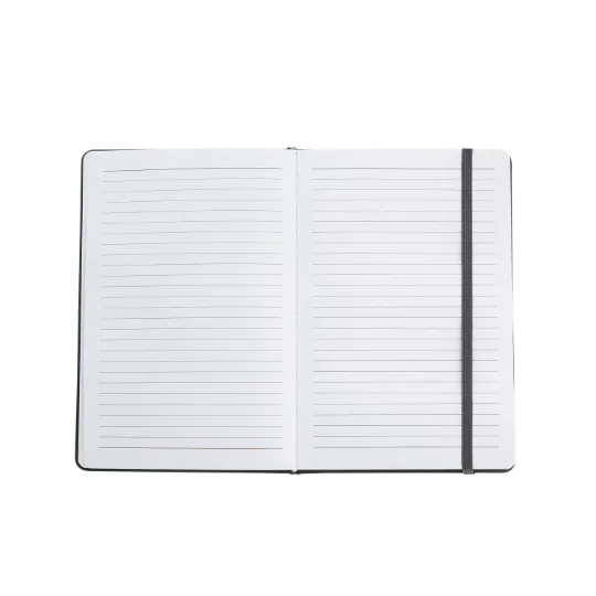 Hardback Luxury 'Bismillah' Journal in Textured Vegan Leather - Gift Boxed - Cobalt Blue - LL 01