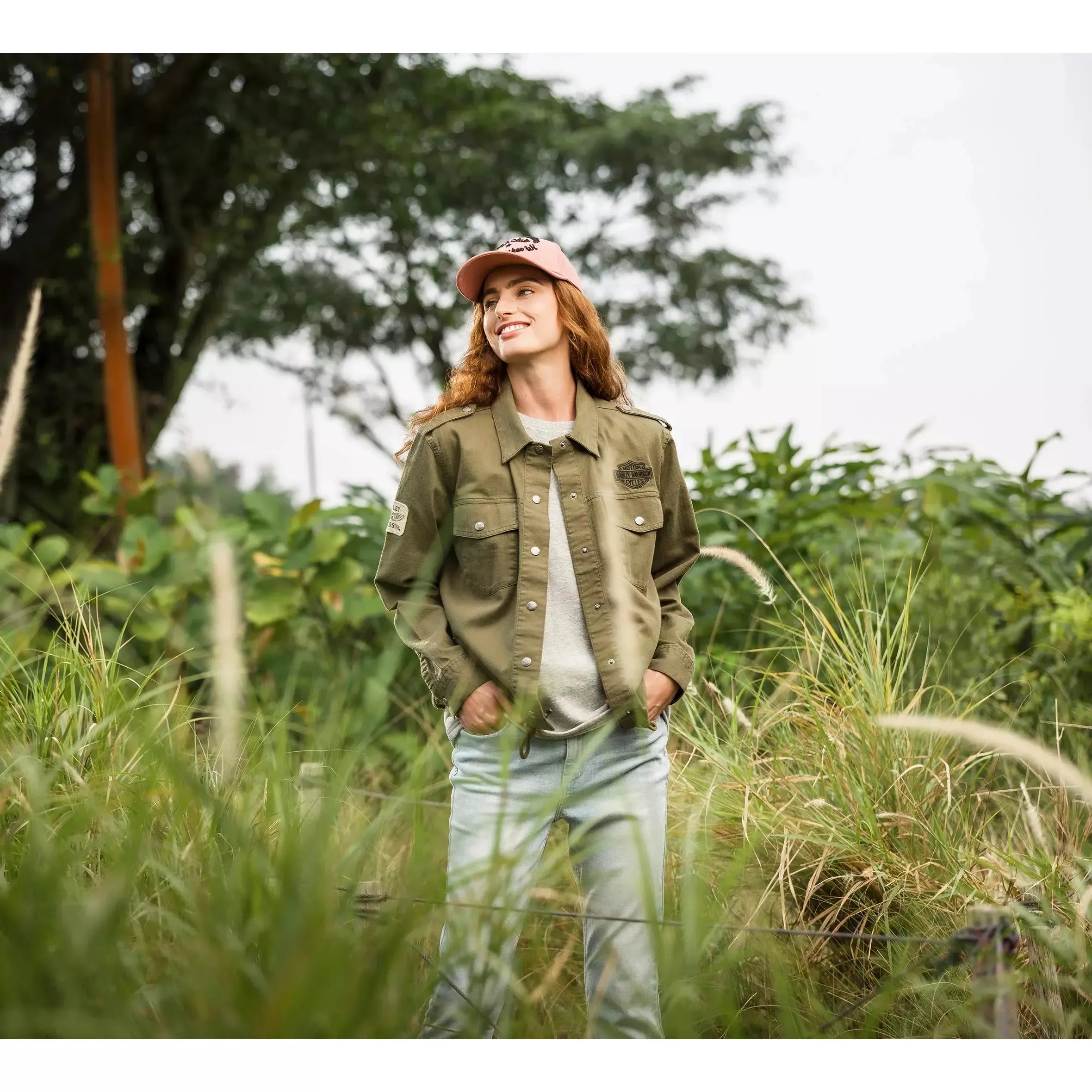 Harley-Davidson® Women's Division Twill Anorak Jacket