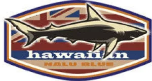 Hawaiian Flag Shark Decal
