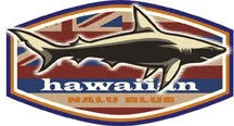 Hawaiian Flag Shark Decal