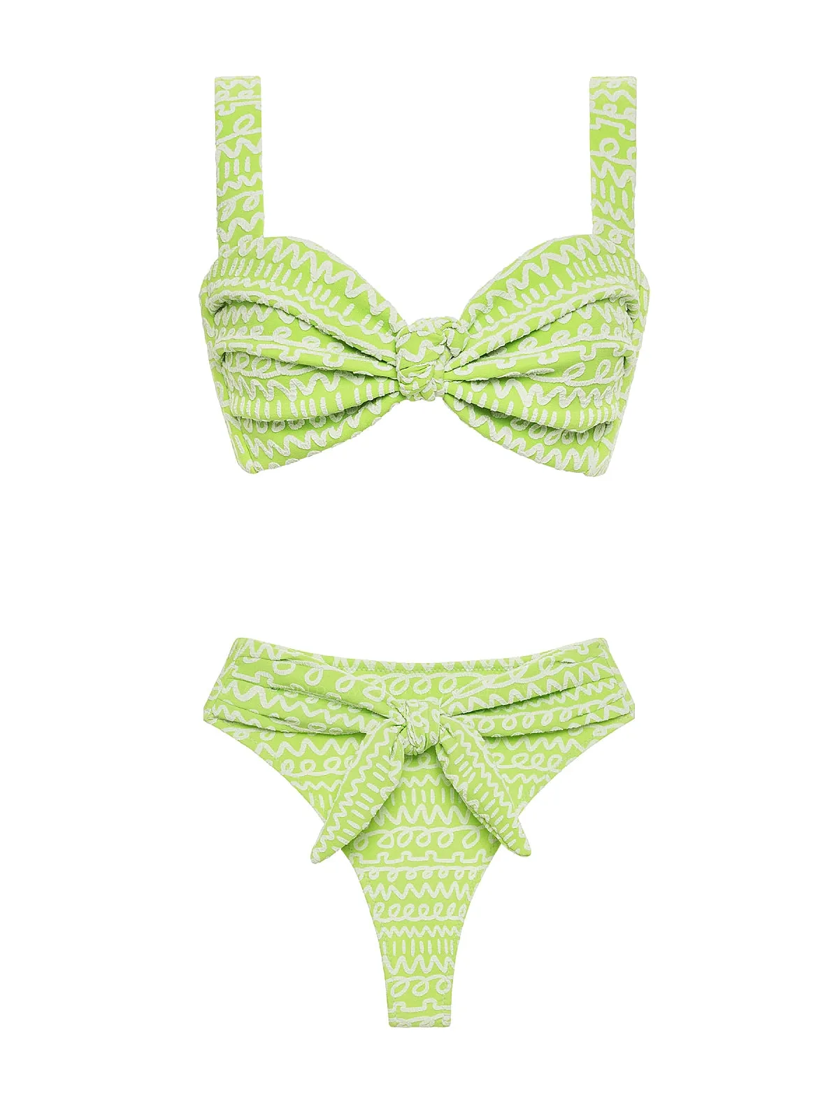 Hayden-Paula Tie-Up Bikini ::RET