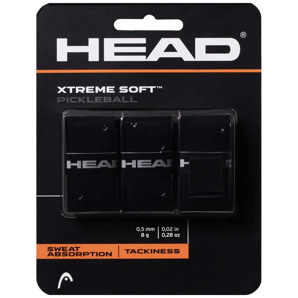 Head Xtreme Soft Pickleball Overgrip - 3 Pack