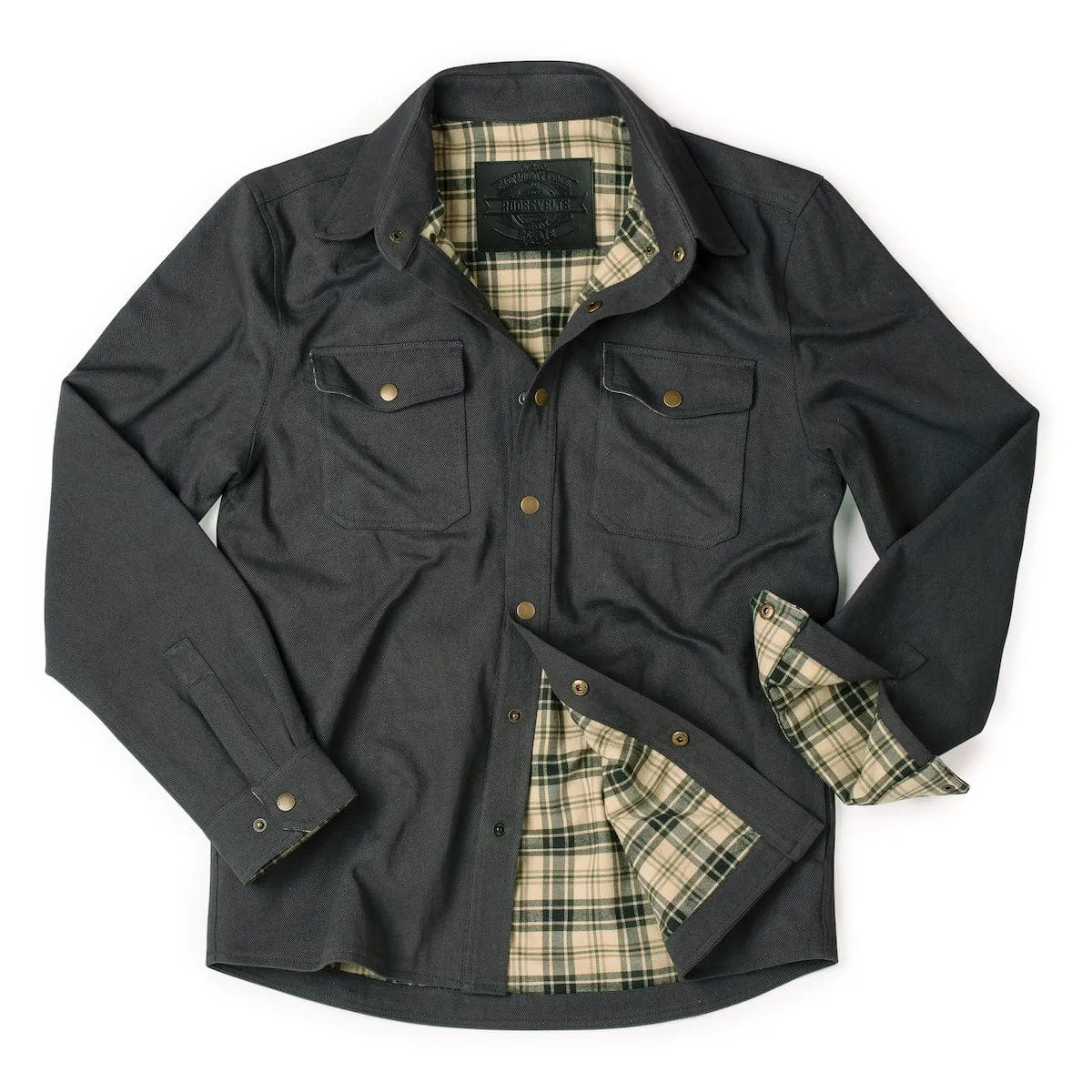 Heavy-Duty Shirt Jacket "Gray" – RSVLTS Reserve