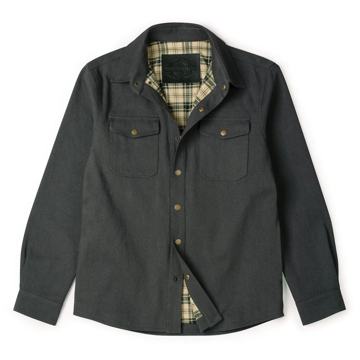 Heavy-Duty Shirt Jacket "Gray" – RSVLTS Reserve