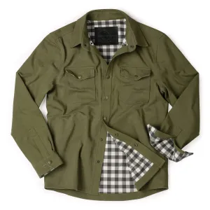 Heavy-Duty Shirt Jacket "Olive" – RSVLTS Reserve