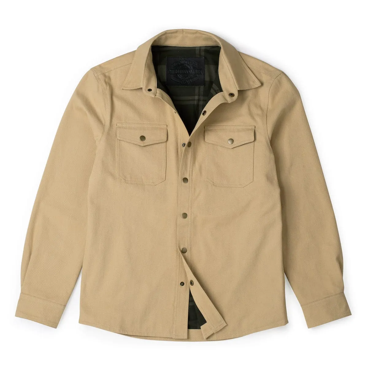 Heavy-Duty Shirt Jacket "Sawdust" – RSVLTS Reserve