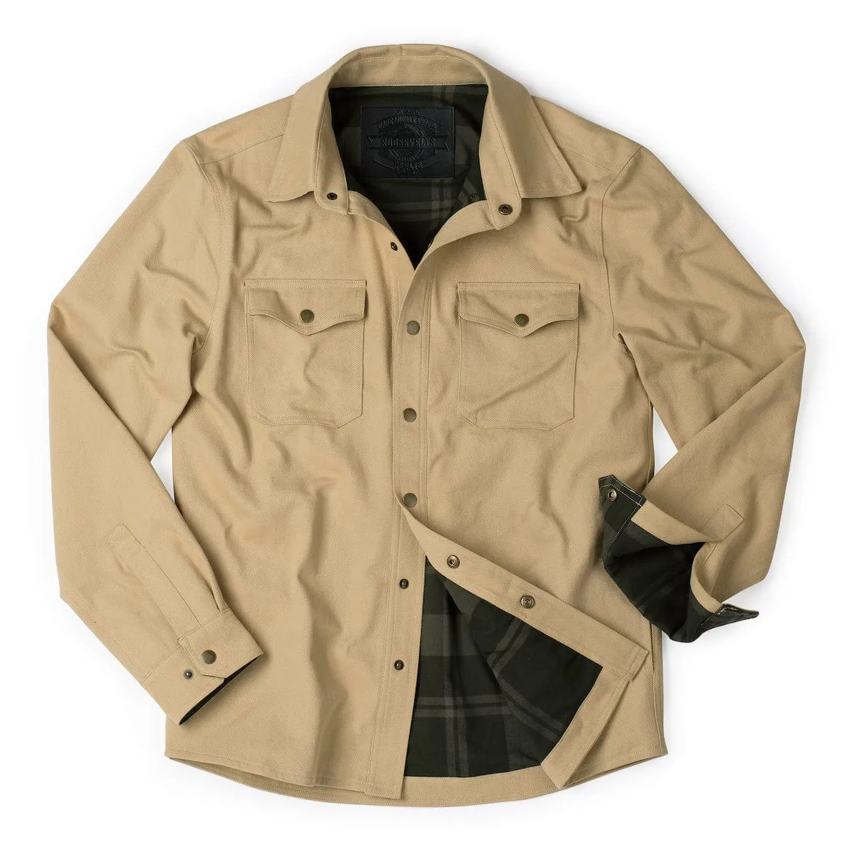Heavy-Duty Shirt Jacket "Sawdust" – RSVLTS Reserve