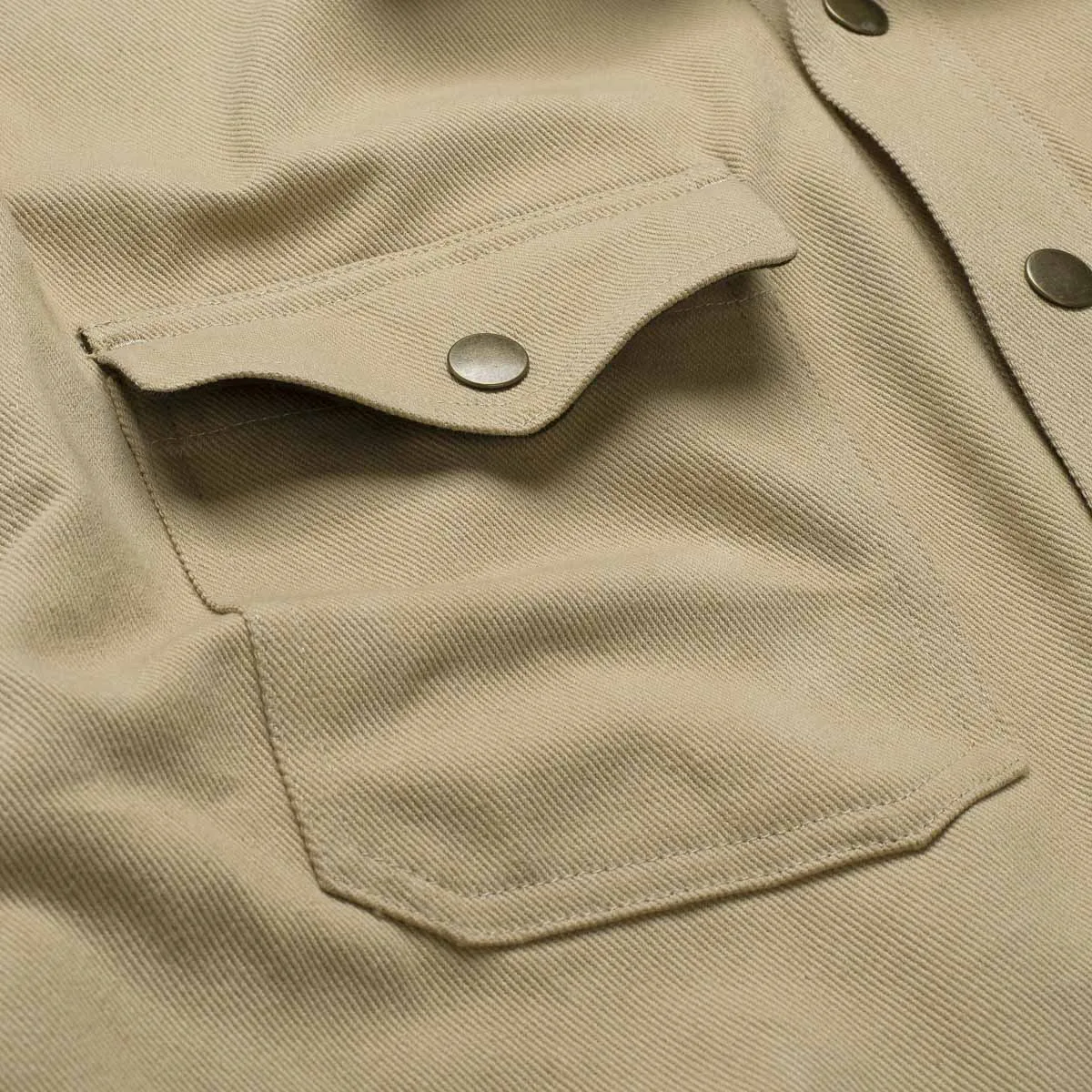 Heavy-Duty Shirt Jacket "Sawdust" – RSVLTS Reserve