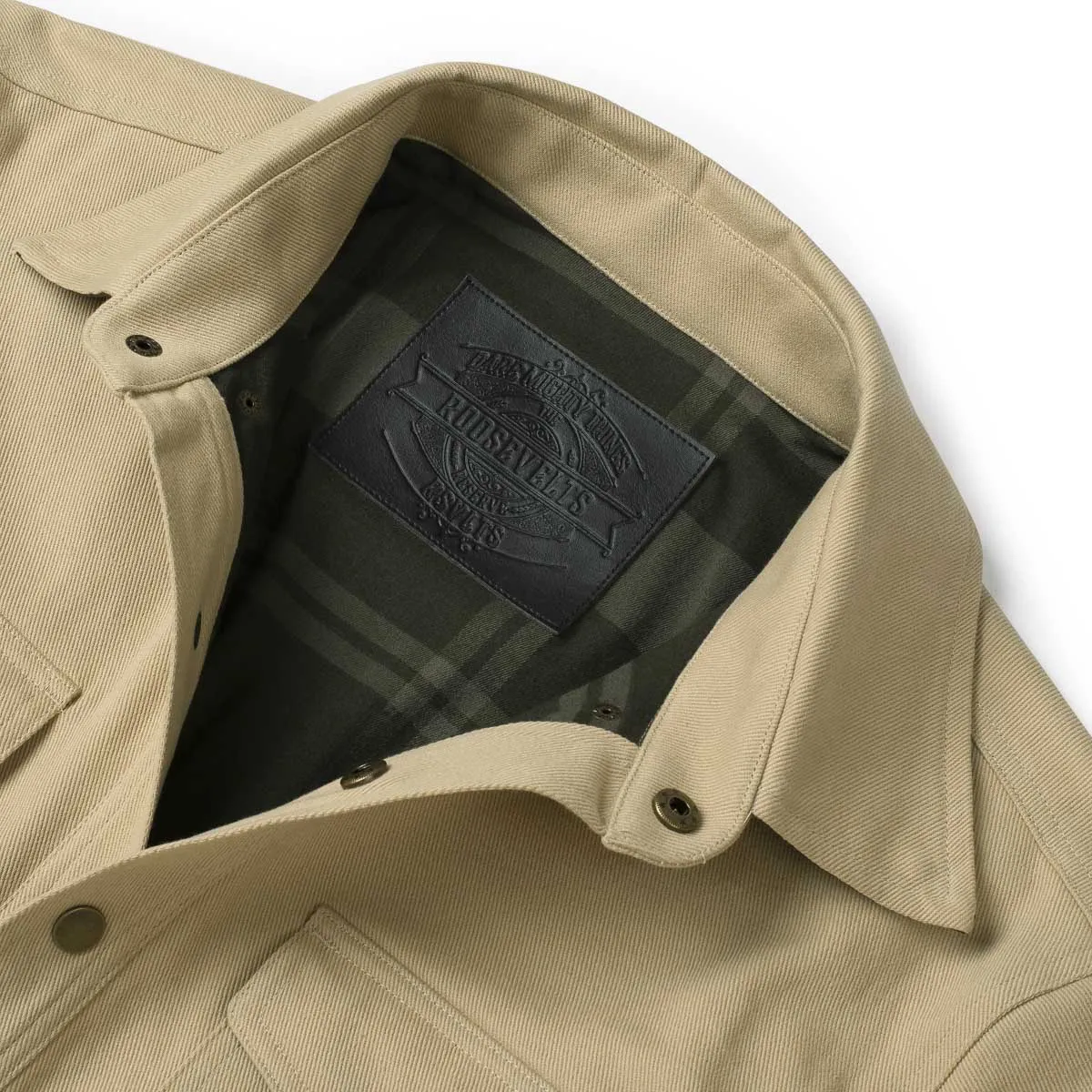 Heavy-Duty Shirt Jacket "Sawdust" – RSVLTS Reserve