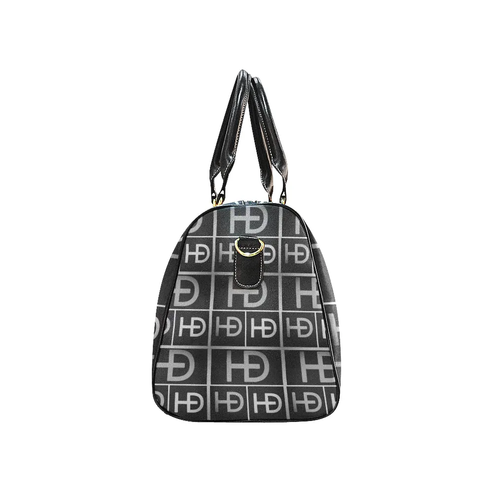 HEED NYC Signature Black Large Duffle Bag