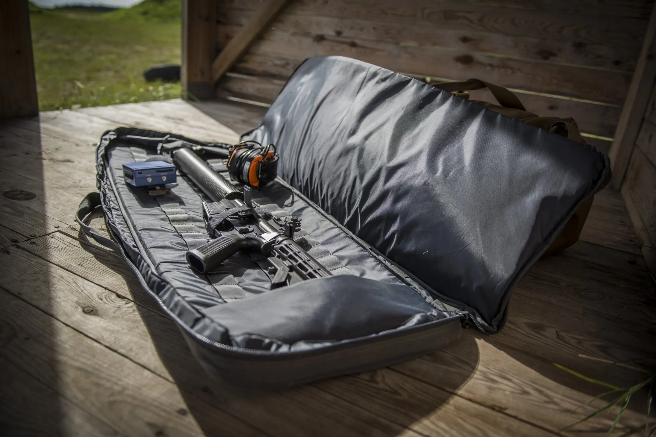HELIKON DOUBLE UPPER RIFLE BAG 18(R) - Green