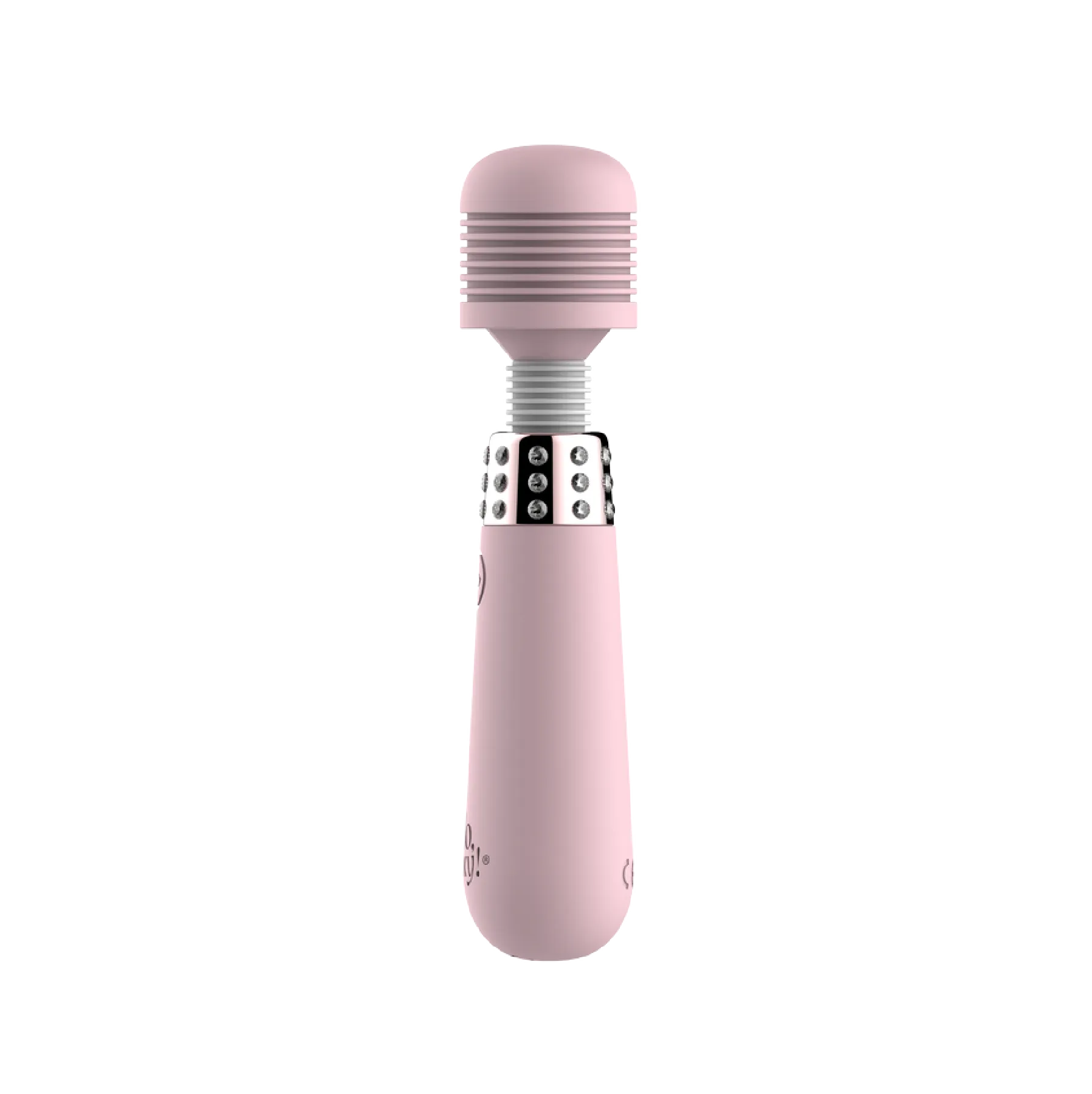 Hello Sexy Bling Bling Mini Wand Massager - Cherry Blossom