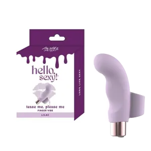 Hello Sexy Tease Me Please Me Finger Vibe - Lilac
