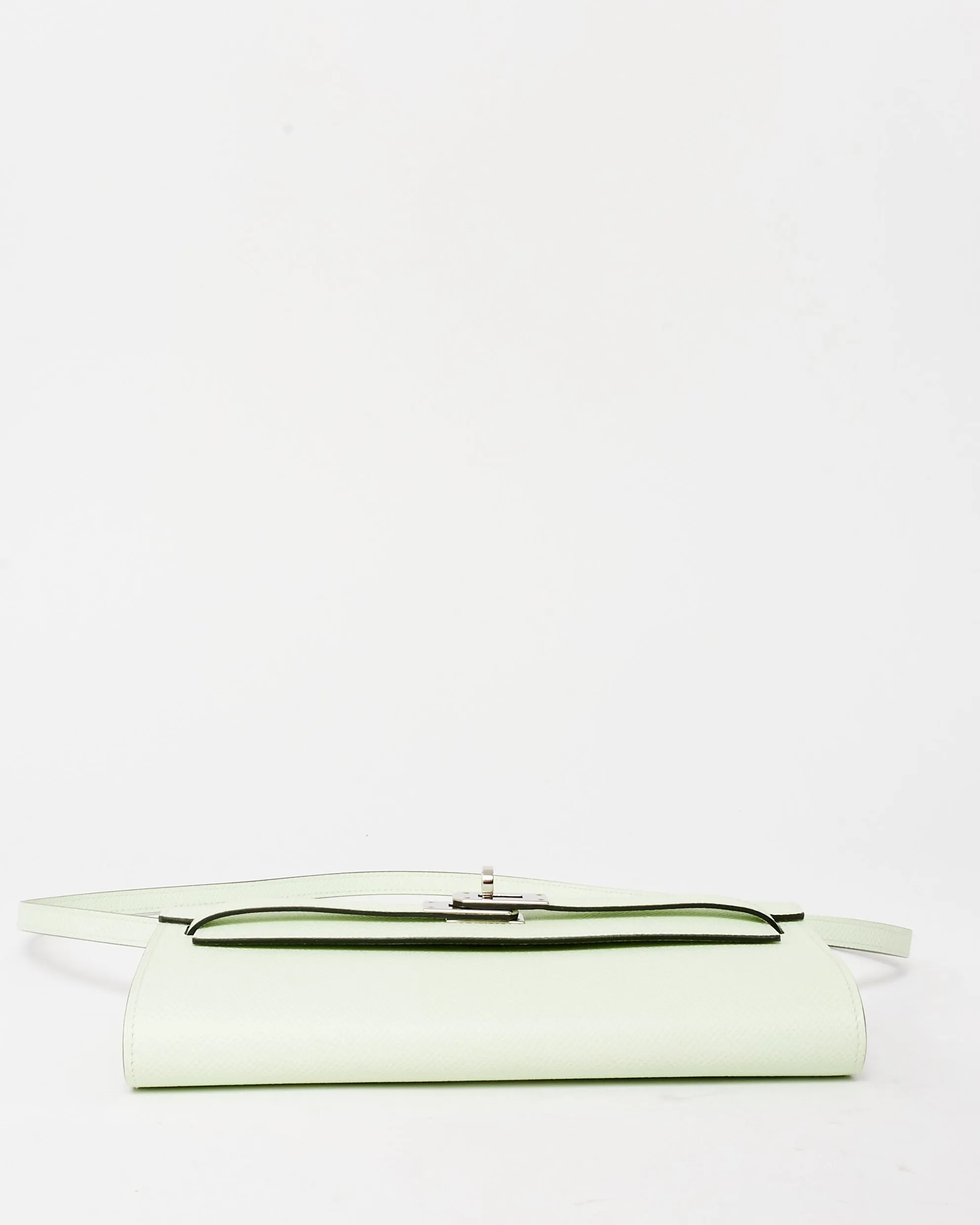 Hermès Vert Fizz Epsom Leather Kelly To Go PHW