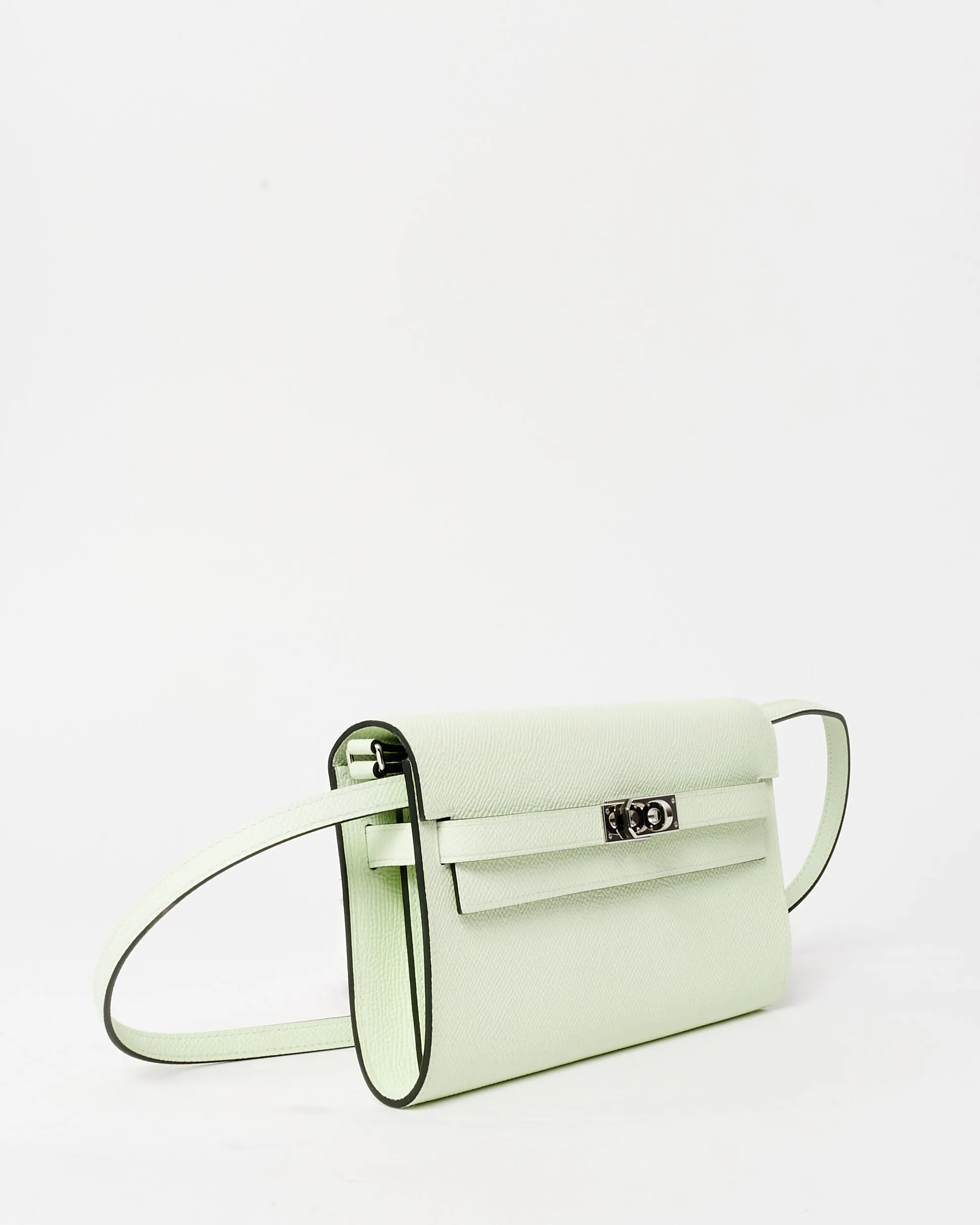 Hermès Vert Fizz Epsom Leather Kelly To Go PHW